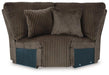 Top Tier Reclining Sectional with Chaise - Zara Furniture (Kissimmee,FL)