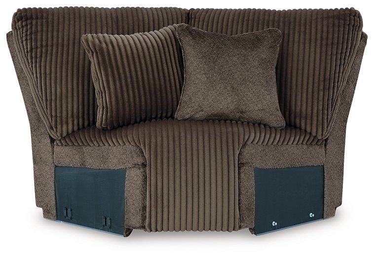 Top Tier Reclining Sectional with Chaise - Zara Furniture (Kissimmee,FL)