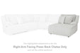 Top Tier Reclining Sectional with Chaise - Zara Furniture (Kissimmee,FL)