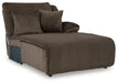 Top Tier Reclining Sectional with Chaise - Zara Furniture (Kissimmee,FL)