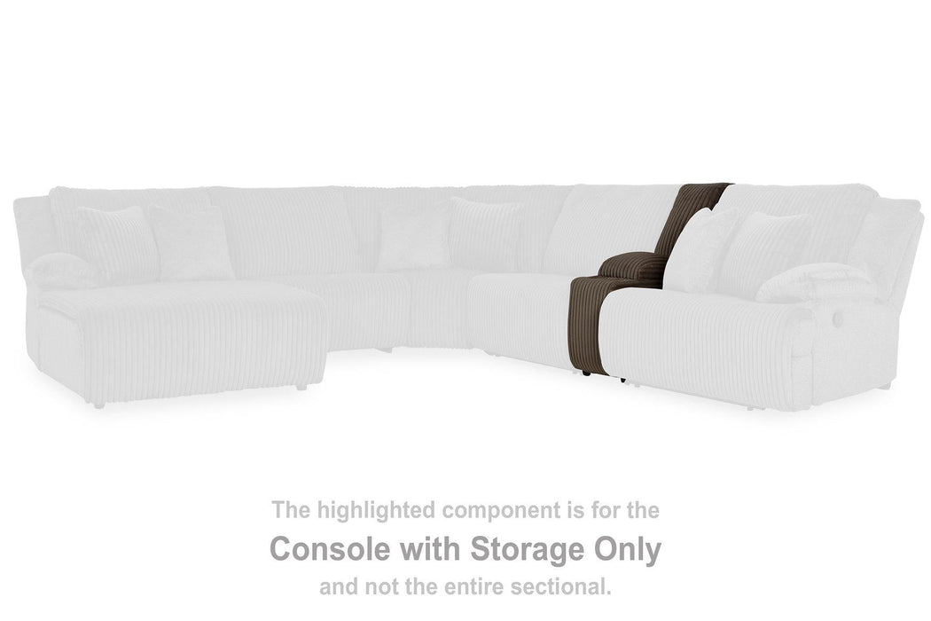 Top Tier Reclining Sectional with Chaise - Zara Furniture (Kissimmee,FL)