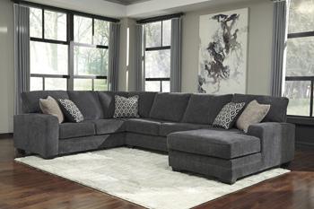 Tracling 3 - Piece Sectional with Chaise - Zara Furniture (Kissimmee,FL)