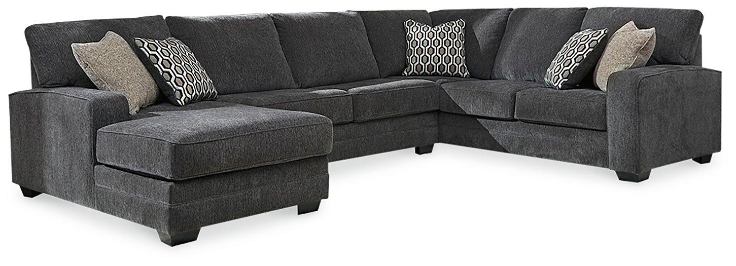 Tracling 3 - Piece Sectional with Chaise - Zara Furniture (Kissimmee,FL)