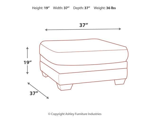 Tracling Oversized Ottoman - Zara Furniture (Kissimmee,FL)