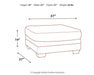 Tracling Oversized Ottoman - Zara Furniture (Kissimmee,FL)