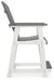 Transville Outdoor Counter Height Bar Stool (Set of 2) - Zara Furniture (Kissimmee,FL)