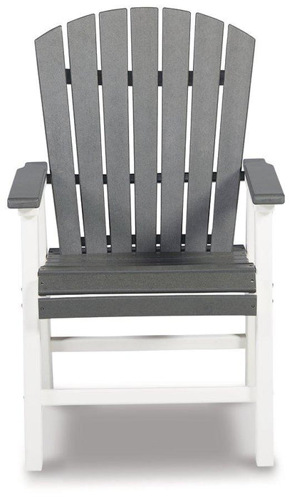 Transville Outdoor Dining Arm Chair (Set of 2) - Zara Furniture (Kissimmee,FL)