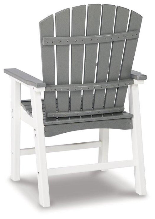 Transville Outdoor Dining Arm Chair (Set of 2) - Zara Furniture (Kissimmee,FL)
