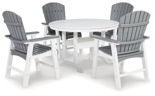 Transville Outdoor Dining Set - Zara Furniture (Kissimmee,FL)