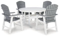 Transville Outdoor Dining Set - Zara Furniture (Kissimmee,FL)