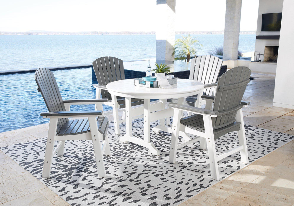 Transville Outdoor Dining Set - Zara Furniture (Kissimmee,FL)