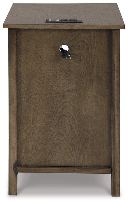 Treytown Chairside End Table - Zara Furniture (Kissimmee,FL)