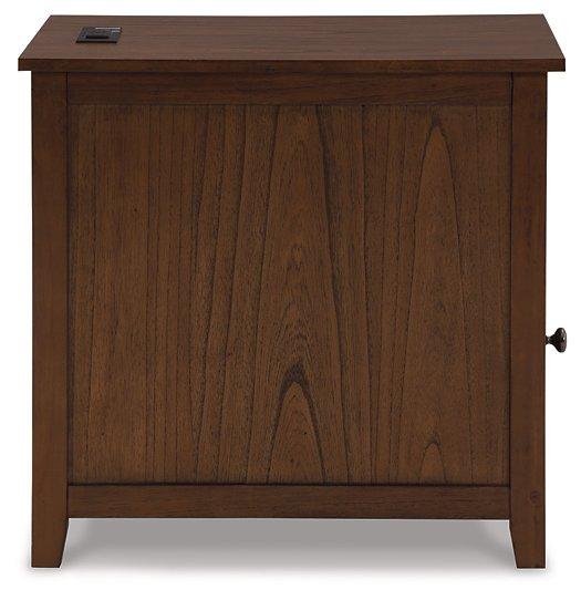 Treytown Chairside End Table - Zara Furniture (Kissimmee,FL)