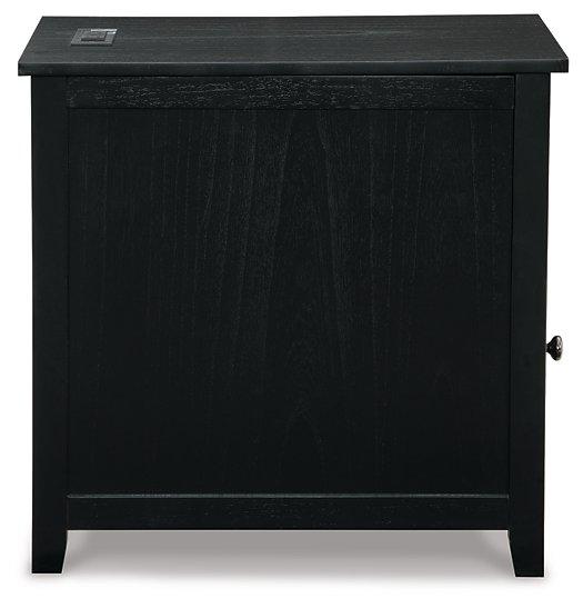 Treytown Chairside End Table - Zara Furniture (Kissimmee,FL)