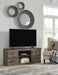 Trinell 3 - Piece Entertainment Center with Electric Fireplace - Zara Furniture (Kissimmee,FL)