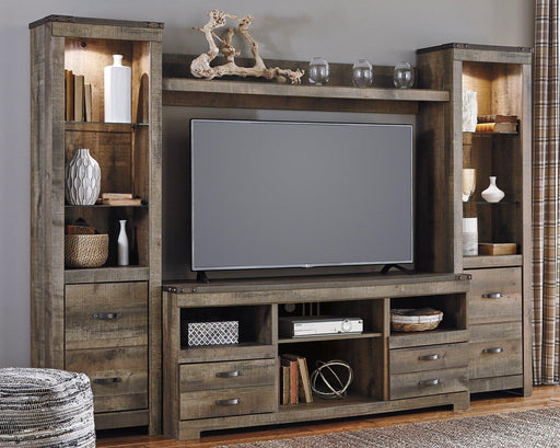 Trinell 4 - Piece Entertainment Center - Zara Furniture (Kissimmee,FL)