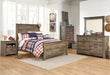 Trinell Bed with 1 Large Storage Drawer - Zara Furniture (Kissimmee,FL)