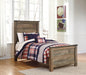 Trinell Bed with 1 Large Storage Drawer - Zara Furniture (Kissimmee,FL)