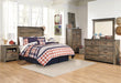 Trinell Bed with 1 Large Storage Drawer - Zara Furniture (Kissimmee,FL)