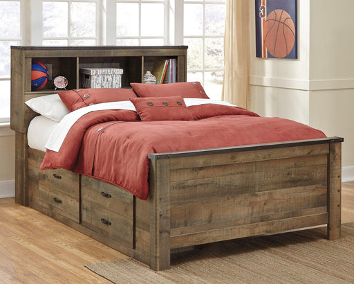 Trinell Bed with 2 Sided Storage - Zara Furniture (Kissimmee,FL)