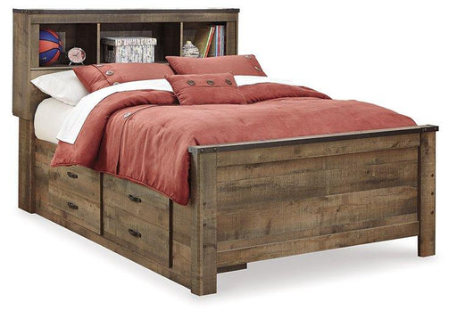 Trinell Bed with 2 Sided Storage - Zara Furniture (Kissimmee,FL)