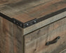 Trinell TV Stand with Electric Fireplace - Zara Furniture (Kissimmee,FL)