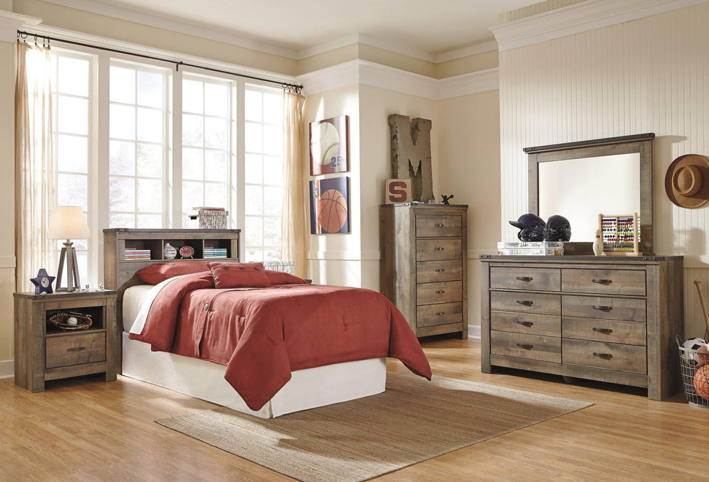 Trinell Youth Bed with 1 Large Storage Drawer - Zara Furniture (Kissimmee,FL)