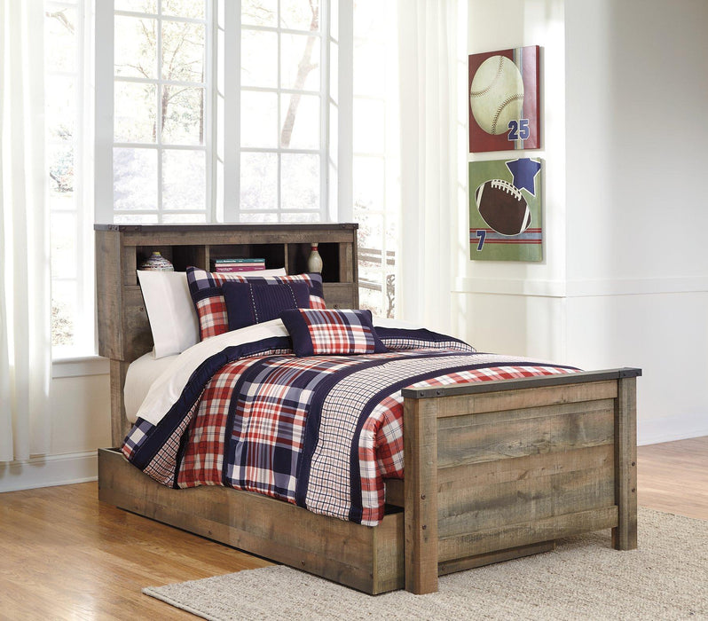 Trinell Youth Bed with 1 Large Storage Drawer - Zara Furniture (Kissimmee,FL)