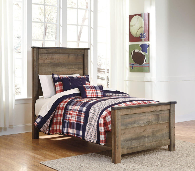Trinell Youth Bed with 2 Storage Drawers - Zara Furniture (Kissimmee,FL)