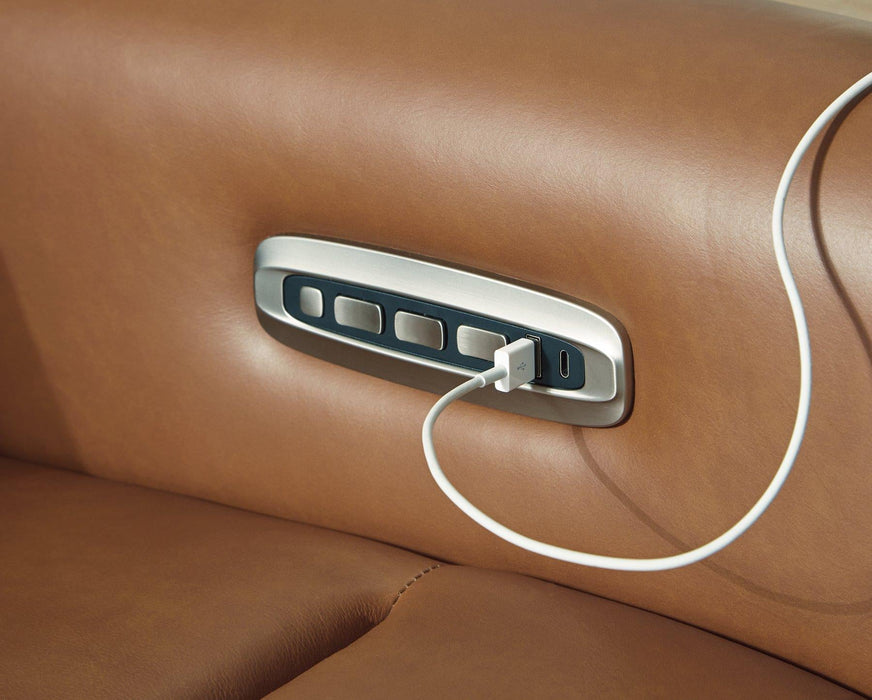 Tryanny Power Reclining Loveseat - Zara Furniture (Kissimmee,FL)