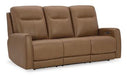 Tryanny Power Reclining Sofa - Zara Furniture (Kissimmee,FL)