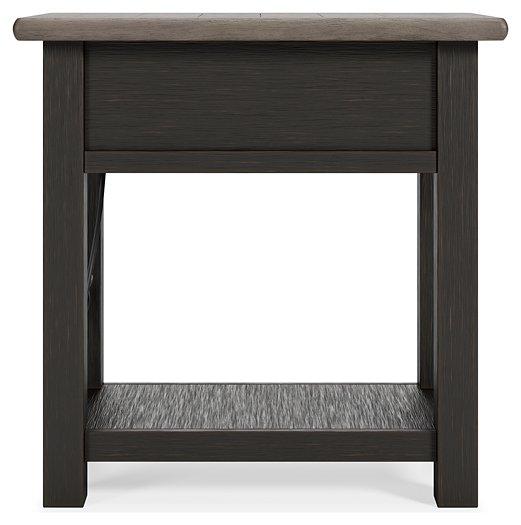 Tyler Creek Chairside End Table - Zara Furniture (Kissimmee,FL)