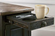 Tyler Creek Chairside End Table with USB Ports & Outlets - Zara Furniture (Kissimmee,FL)