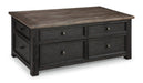 Tyler Creek Coffee Table with Lift Top - Zara Furniture (Kissimmee,FL)