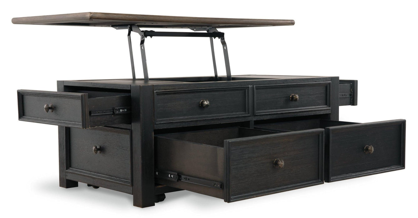 Tyler Creek Coffee Table with Lift Top - Zara Furniture (Kissimmee,FL)