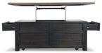 Tyler Creek Coffee Table with Lift Top - Zara Furniture (Kissimmee,FL)