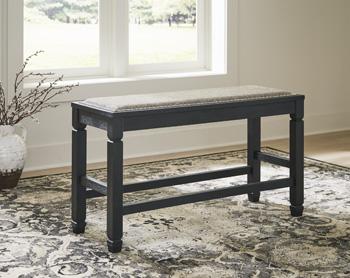 Tyler Creek Counter Height Dining Bench - Zara Furniture (Kissimmee,FL)