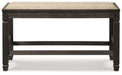 Tyler Creek Counter Height Dining Bench - Zara Furniture (Kissimmee,FL)