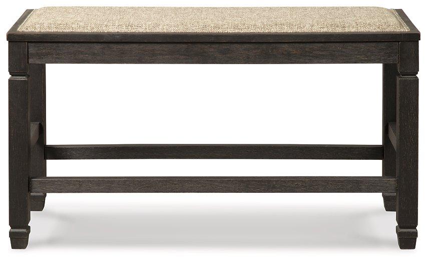 Tyler Creek Counter Height Dining Bench - Zara Furniture (Kissimmee,FL)