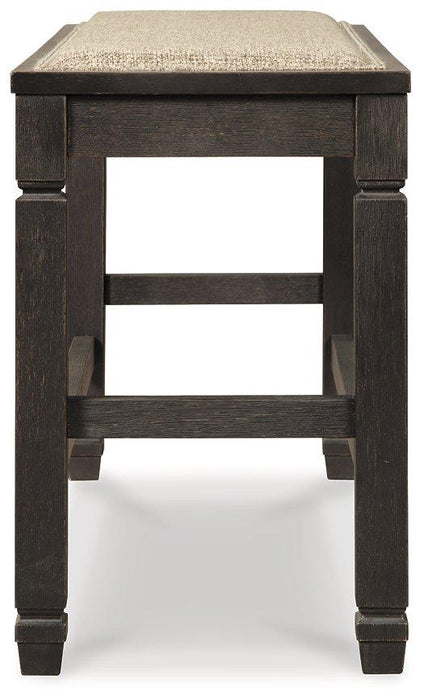 Tyler Creek Counter Height Dining Bench - Zara Furniture (Kissimmee,FL)