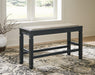 Tyler Creek Counter Height Dining Bench - Zara Furniture (Kissimmee,FL)