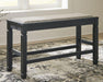 Tyler Creek Counter Height Dining Bench - Zara Furniture (Kissimmee,FL)