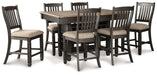 Tyler Creek Counter Height Dining Set - Zara Furniture (Kissimmee,FL)