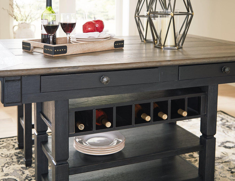 Tyler Creek Counter Height Dining Set - Zara Furniture (Kissimmee,FL)