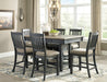 Tyler Creek Counter Height Dining Set - Zara Furniture (Kissimmee,FL)