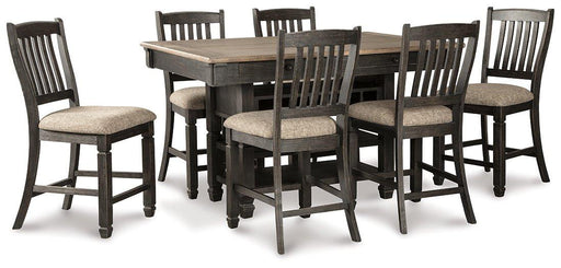 Tyler Creek Counter Height Dining Set - Zara Furniture (Kissimmee,FL)