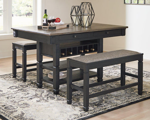 Tyler Creek Counter Height Dining Table - Zara Furniture (Kissimmee,FL)