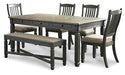 Tyler Creek Dining Set - Zara Furniture (Kissimmee,FL)