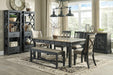 Tyler Creek Display Cabinet - Zara Furniture (Kissimmee,FL)