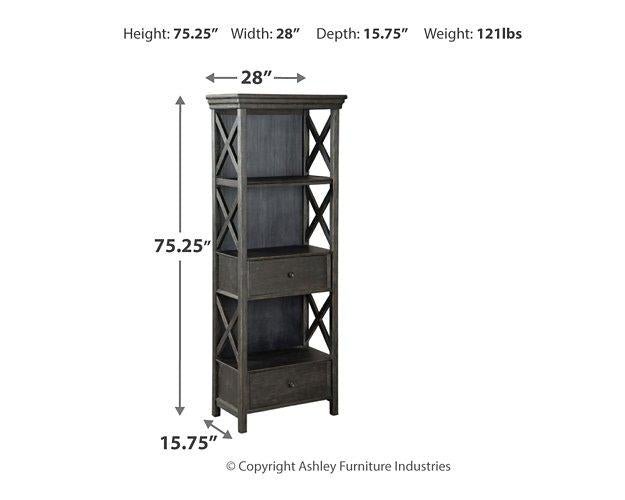 Tyler Creek Display Cabinet - Zara Furniture (Kissimmee,FL)